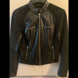Leather and suede Danier jacket